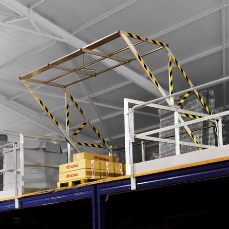 Barandilla basculante de seguridad en aluminio E-SAFETY FARAONE (1/5)