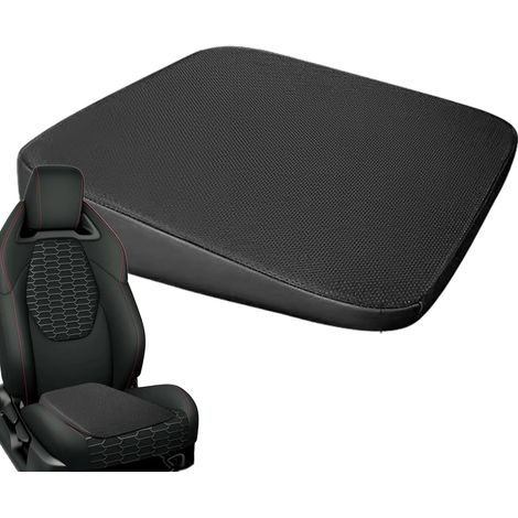 Coussin de siège de voiture compensé ergonomique incliné rehausseur hauteur 6 cm pour conducteurs de petite taille fauteuil roulant chaise de bureau (1/5)
