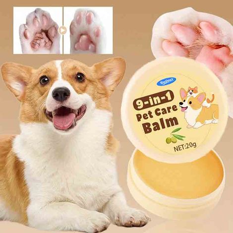 Pfotencreme für Haustiere, trockene und rissige Pfotenballen, Hundepfotencreme, Katzenpfotenpflegecreme, Fußcreme. (1/5)