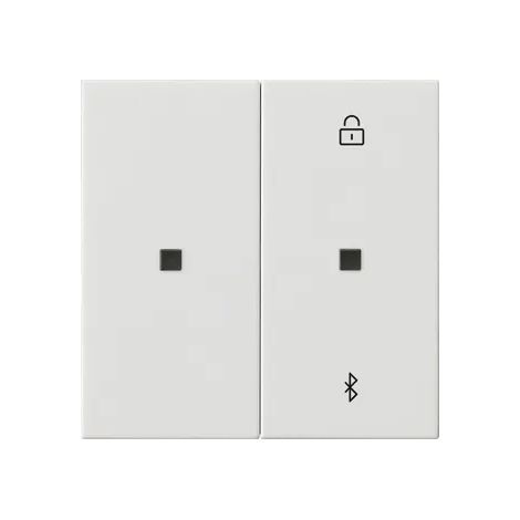 Gira S3000 Jal.-/Schaltuhr BT System 55 Reinweiß [538103], 5381 03