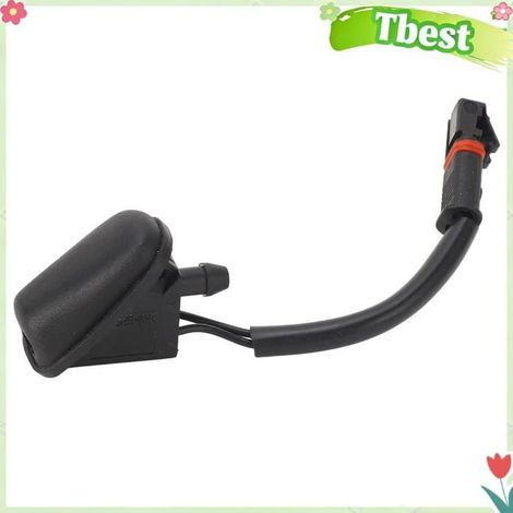 Tbest 2755722 Buse de Lave-glace Chauffante ABS Haute dureté Durable Buse de Lave-glace Chauffante pour MINI R56 2005 à auto bulle (1/5)