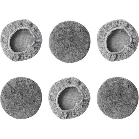 Lot de 6 chiffons en microfibre pour robots nettoyeurs de vitres – Réutilisables jusqu'à 60 fois – Haute performance d'absorption