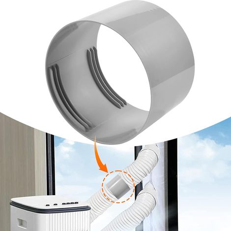 Tuyau Climatiseur Mobile Adaptateur Clim Fenetre, Tuyau d'échappement Portable de 130mm, Flexible en pièces et Accessoires pour Climatiseur (130mm) (1/5)