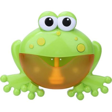 Froschförmige Seifenblasenmaschine, automatischer Seifenblasenbläser für drinnen und draußen, Badespielzeug, Kindergeschenk (1/5)