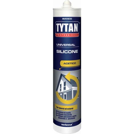 Silicone acetico universale bianco 280 ml