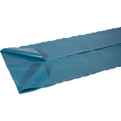 25 Sacs poubelle bleu spéciale gros travaux - 120L - 60µ