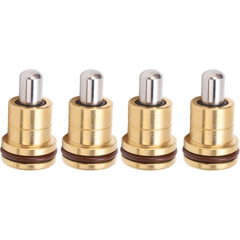 Poignée de Joystick de remplacement, 4 pièces, joint en caoutchouc en laiton, tige de commande professionnelle pour ogive ZAX120 5 (1/5)