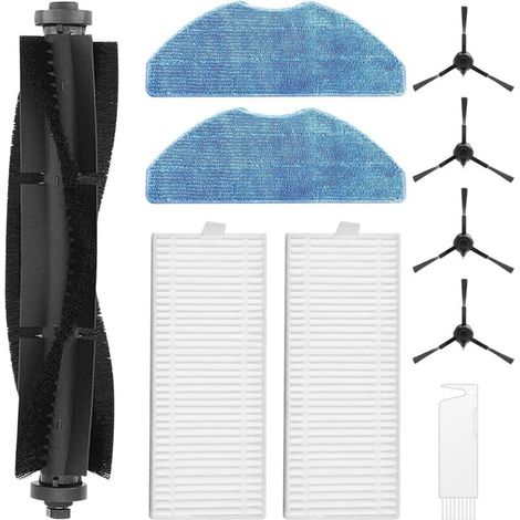 Zubehörset für 360 S8, S8 Plus, für 360 Botslab S8 Plus, für Rowenta X-plorer Serie 75 S+ RG8597W, für EZVIZ RE4 / RE5 Plus Saugroboter-Ersatzteile