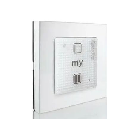 1811011 – Commande murale tactile pour motorisations – Alimentation 230V – Design épuré – Compatible avec Somfy Smoove 1 RTS