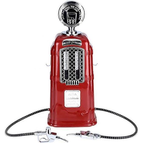 Distributeur de bière double pompe à alcool pour station-service, distributeur de boissons liquides et gazeuses, machine à boissons, outils de bar à bière, rouge (1/5)