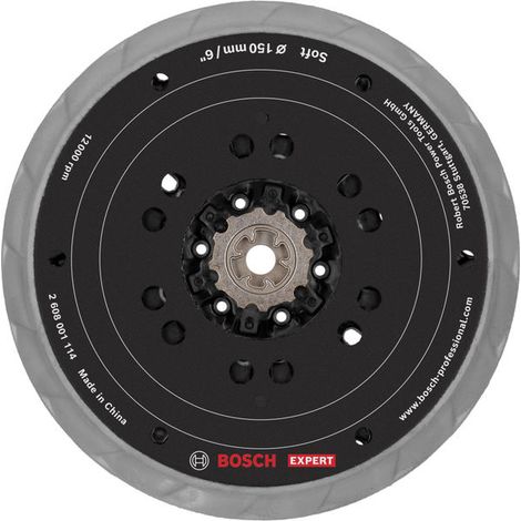 Bosch sanding EXPERT Multihole Sanding Pad Soft 150 mm GEX 18V-150-3 2608001114 (1/3)