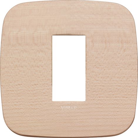 VIMAR - 19671.53 Plaque ronde 1M érable