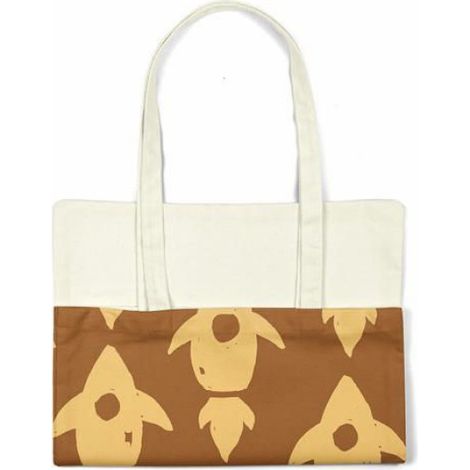 Sac Shopping - Coton 80 G - 34 X 40 Cm - Anse Épaule - Réutilisable (1/4)
