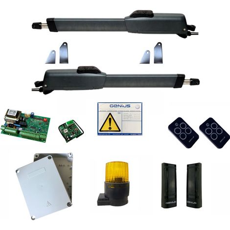 51700781 Kit GENIUS FAAC MISTRAL 300 MONSON 51700781 Automatisme portail battant 230V