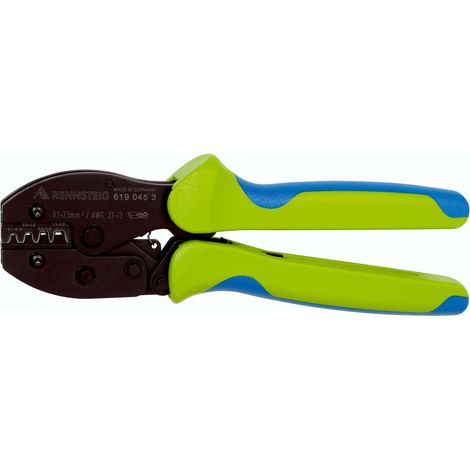 Rennsteig 619 045 3 - Crimpadora Rennsteig para terminales Faston - herramienta profesional duradera, calidad garantizada, envío en 24h