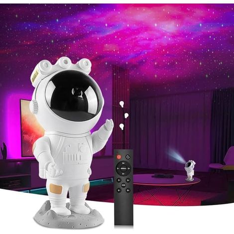 Filiyano – Projecteur LED Astronaute Galaxie Veilleuse Ciel Étoilé, Projecteur d'étoiles Astronaute avec Minuteur et Télécommande pour Chambre (1/5)