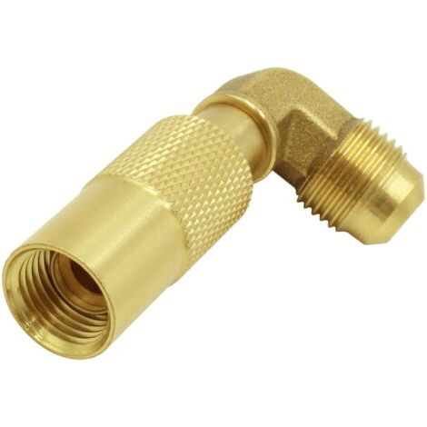 Adaptateur coude propane, raccord conversion coude mâle évasé 3/8", compatible barbecue Blackstone 17/22 pouces plaque chauffante gaz portable, connecte tuyau extension VR