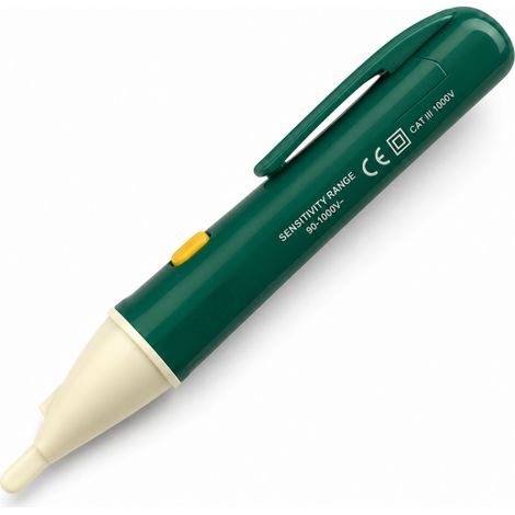 Tester di Tensione Penna Senza Contatto AC 90-1000V Torcia LED Allarme VHT02265