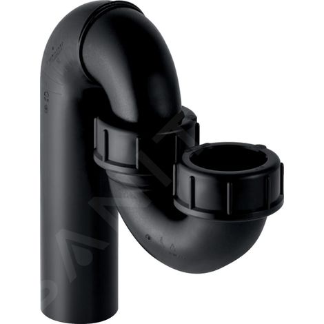 Geberit - Siphon pour éviers, avec raccord à joint américain, sortie / entrée verticale, d 56 mm, d1 56 mm 152.042.16.1 (1/3)