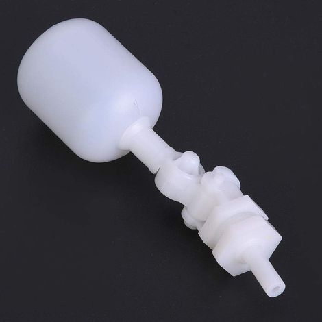 Vanne à Bille Flottante Automatique G1/4 Vanne de Contrôle du Niveau d'Eau Mini Vanne à Flotteur Plastique pour Distributeur d'Eau Robinet (1/5)