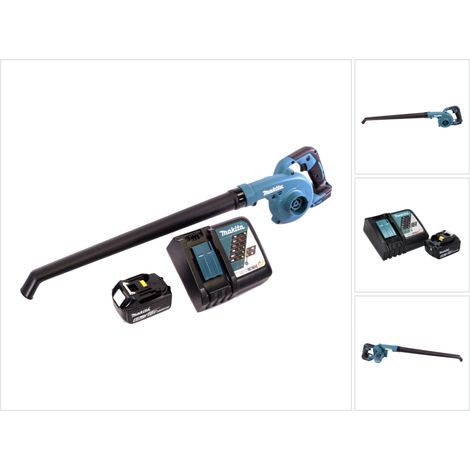 Makita DUB 186 RG1 Akku Gebläse Laubbläser 18 V + 1x Akku 6,0 Ah + Ladegerät