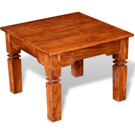Maison Exclusive - Tavolino da Salotto in Legno Massello 60x60x45 cm