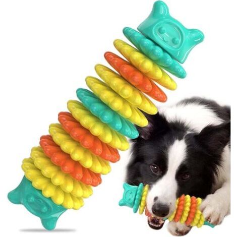 BUNTHAUS PA Jouets À Mâcher Durables Pour Chiens Agressifs Toutes Races Dentition Indestructible Extérieur Bleu (1/4)