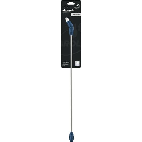 Lanza angular Marolex 60 cm sin mango, línea Alka Line, ideal para pulverización en espacios difíciles, resistente y duradera para limpieza y jardinería.
