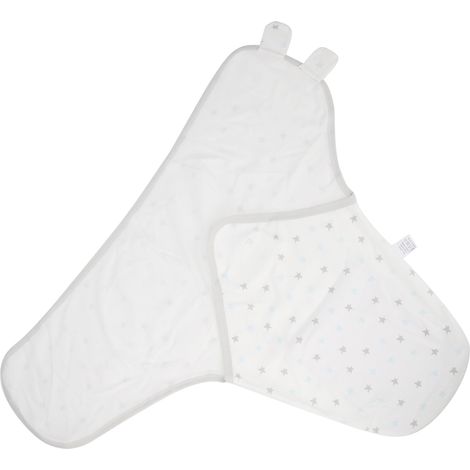 Couverture d'emmaillotage en pur coton pour bébé, imprimé étoiles mignonnes, literie quatre saisons pour 3-4 mois, BabyStar Type M (3-4 mois) (1/5)