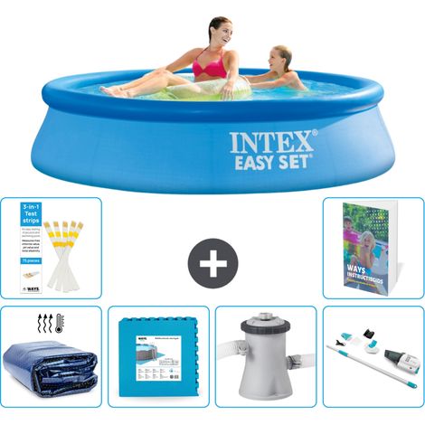 Easy Set Pool Rund - 244x61 cm - 7-teilig  S145 (1/5)