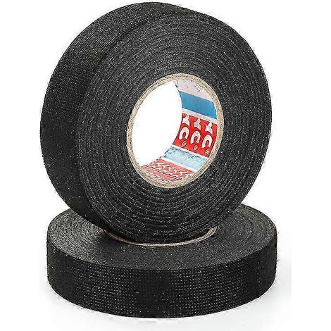 Ruban adhésif en tissu résistant à la chaleur de 15 m, 9/15/19/25 mm, compatible avec l'industrie automobile. (1/5)