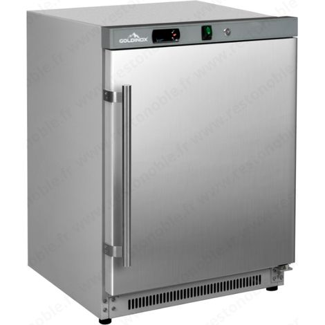 Armoire réfrigérée Inox 1 porte - 200 Litres PREMIUM - GOLDINOX (1/4)