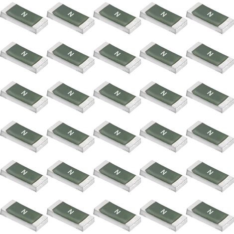 30 Pieces 63V 2A 1206 Green Fast Acting SMD Fuses (1/5)