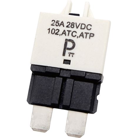 PARTS PTT Circuit Breaker Standard, type 3, Manual Reset, 25A C001-102-0096 Sicherungsautomat 25 A W