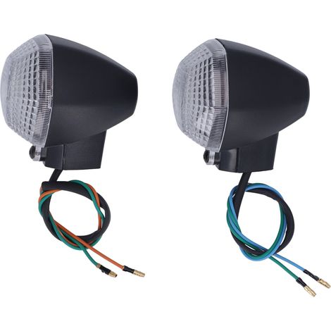 Clignotants Avant ABS Gauche Droite Remplacement de la Lampe Témoin pour DL 1000 650 V Strom (Blanc). (1/5)