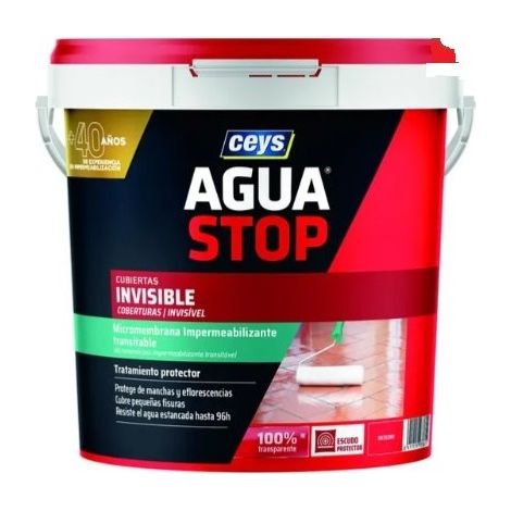 Impermeabilizante CEYS Aguastop - Invisible Formato Grande 4L 903361