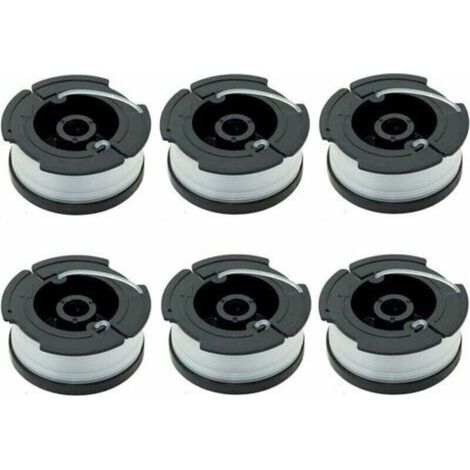 Lot de 6 bobines A6481 A6485 pour tondeuses Black Decker (1/5)
