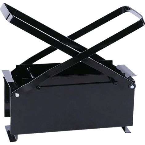 Fabricant de briquettes, Construction durable, Élimination écologique, Noir (1/2)