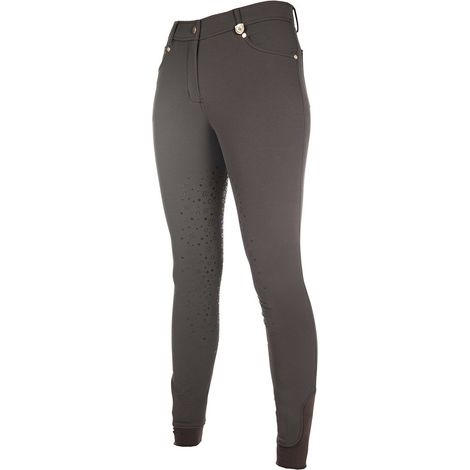 46, Marineblau 6900: Damen Reithose mit Silikonverstärkung und atmungsaktivem Stoff (1/5)