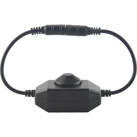 Interrupteur variateur DC 12V-24V 6A, pour guirlande lumineuse LED 3528, 5050, 5630 (noir) (1/5)