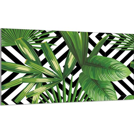 Protection de plaque de cuisson en verre 90x52 Feuilles (1/5)