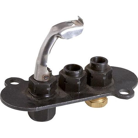 Bruleur d allumage serie 150, 2 flammes corps de base B31 Ref. 0.150.043 (1/4)