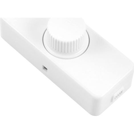 3-100W 220-240V LED Gradateur Rotatif Pour Lampes à Incandescence, Halogènes, Luminaire LED Réglable, Blanc (1/4)