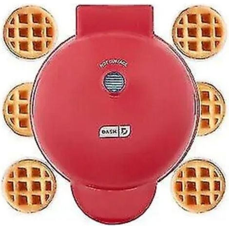 Gaufrier Dash Express - Rouge, neuf -