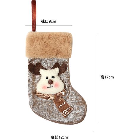 Weihnachtsdekorationen, Weihnachtsstrümpfe, Geschenktüten, Süßigkeitenstrümpfe für Kinder, Christbaumschmuck, Geschenktüten, Partydekorationen