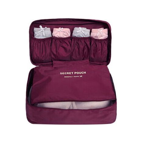 Sac de voyage multifonctionnel pour sous-vêtements, sac de rangement pour soutien-gorge, sac de rangement pour vêtements et culottes (1/5)
