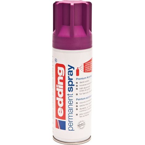 Permanent Spray pintura acrílica 200 ml Rosa Bote de spray