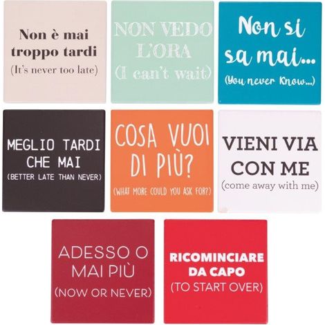 LOST IN TRANSLATION MATTONELLA 20X20 CM 8 COLORI ASSORTITI