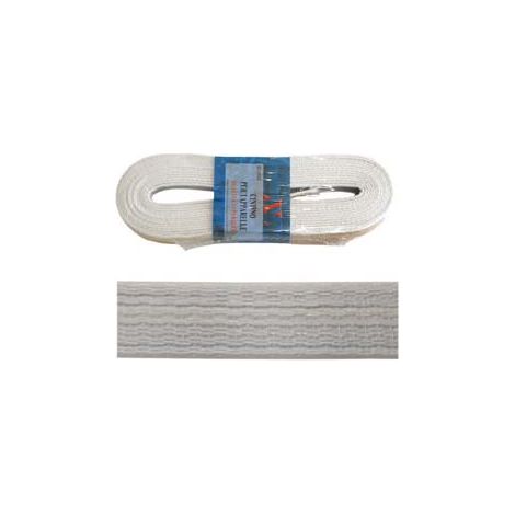 CINTINO PVC PER AVVOLGIBILI GRIGIO IN MATASSINE- - mt.5,5x mm.22h. in matassina - 1 matassa
