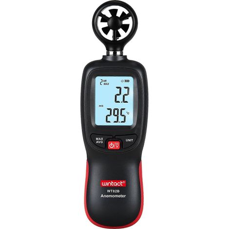 Anémomètre Bluetooth WT82B avec enregistreur de données (1/4)